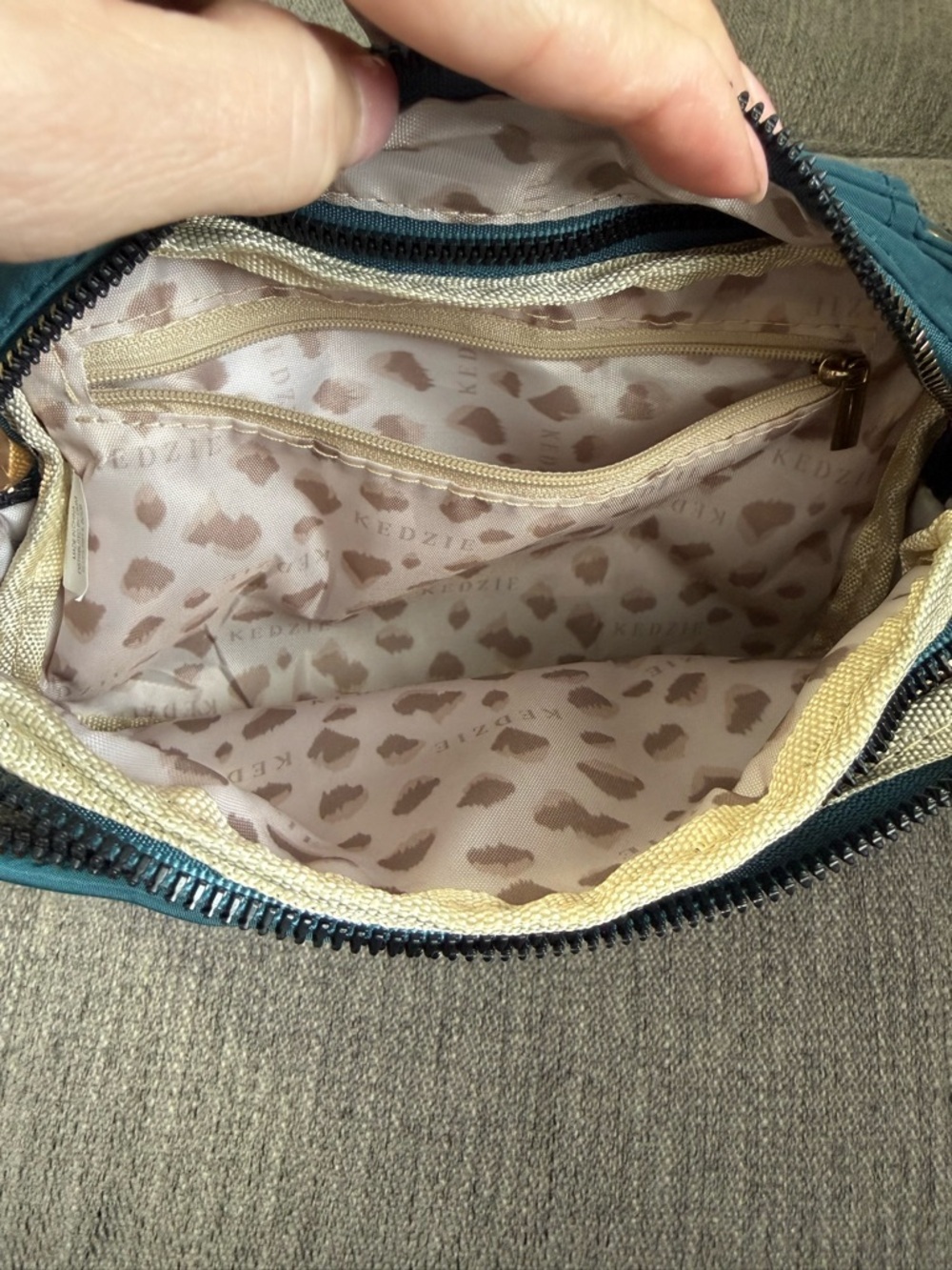 Kedzie Coast to Coast Crossbody Handbag, Teal - Picture 9 of 12